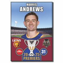 AFL 2025 PREMIERS - ANDREWS, Harris
