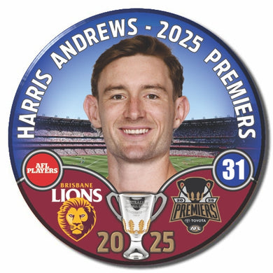 AFL 2025 PREMIERS - ANDREWS, Harris