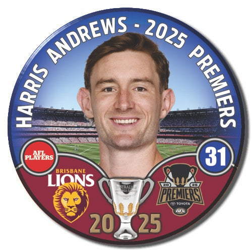 AFL 2025 PREMIERS - ANDREWS, Harris