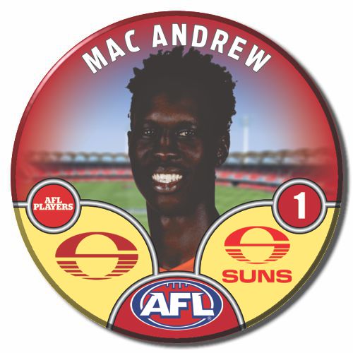 2025 AFL Gold Coast Suns Football Club - ANDEW, Mac
