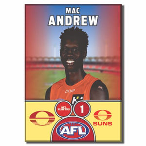 2025 AFL Gold Coast Suns Football Club - ANDEW, Mac