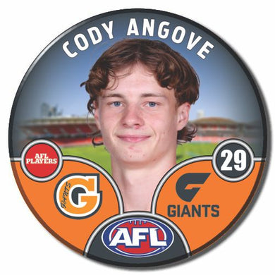 2025 AFL GWS Giants Football Club - ANGOVE, Cody