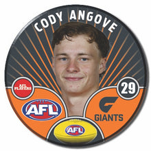 AFL 2026 GWS GIANTS Football Club - ANGORVE, Cody