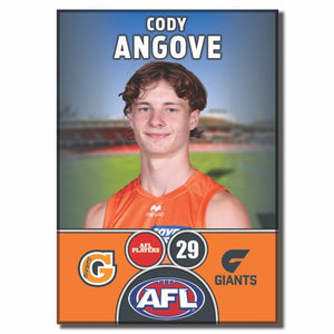 2025 AFL GWS Giants Football Club - ANGOVE, Cody
