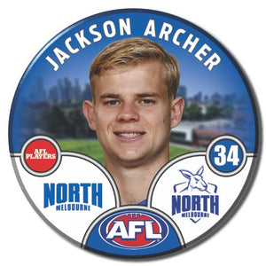 2025 AFL North Melbourne Football Club - ARCHER, Jackson