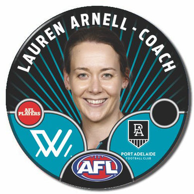 AFLW S10 PORT ADELAIDE - ARNELL, Lauren - Coach