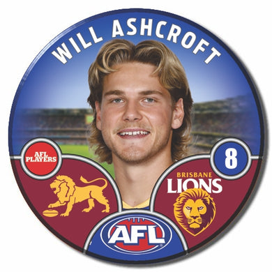 2025 AFL Brisbane Lions Football Club - ASHCROFT, Will