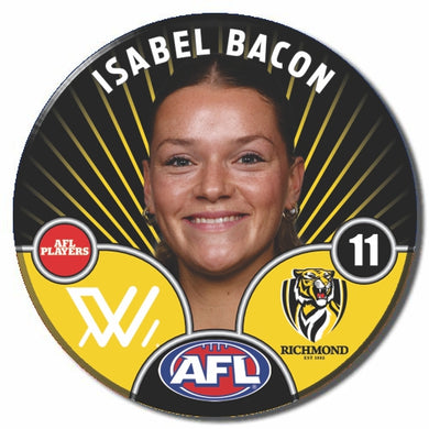 AFLW S10 RICHMOND - BACON, Isabel