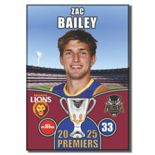 AFL 2025 PREMIERS - BAILEY, Zac