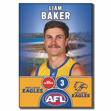 2025 AFL West Coast Eagles Football Club - BAKER, Liam