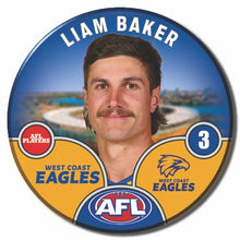 2025 AFL West Coast Eagles Football Club - BAKER, Liam