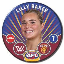 AFLW S11 BRISBANE - BAKER, Lilly
