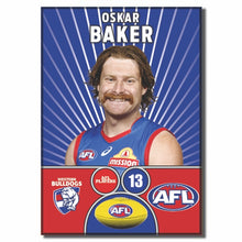 AFL 2026 WESTERN BULLDOGS Football Club - BAKER, Oskar