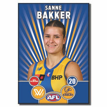AFLW S11 WEST COAST EAGLES - BAKKER, Sanne