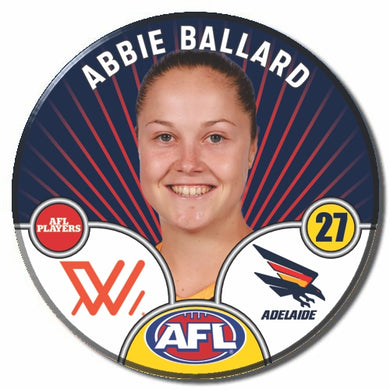 AFLW S10 ADELAIDE - BALLARD, Abbie