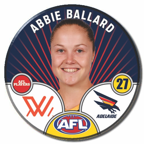 AFLW S10 ADELAIDE - BALLARD, Abbie