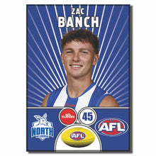 AFL 2026 NORTH MELBOURNE Football Club - BANCH, Zac