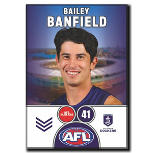 2025 AFL Fremantle Football Club - BANFIELD, Bailey