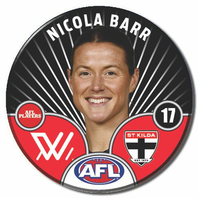 AFLW S10 ST KILDA - BARR, Nicola