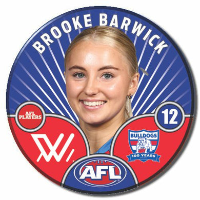AFLW S10 WESTERN BULLDOGS - BARWICK, Brooke