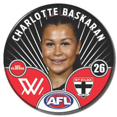 AFLW S10 ST KILDA - BASKARAN, Charlotte