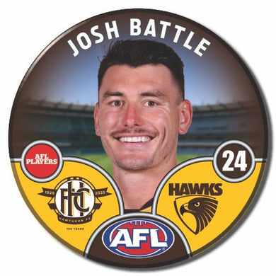 2025 AFL Hawthorn Football Club - BATTLE, Josh