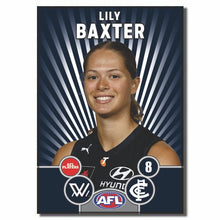AFLW S11 CARLTON -  BAXTER, Lily