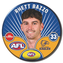AFL 2026 WEST COAST EAGLES Football Club - BAZZO, Rhett