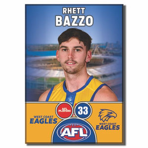 2025 AFL West Coast Eagles Football Club - BAZZO, Rhett