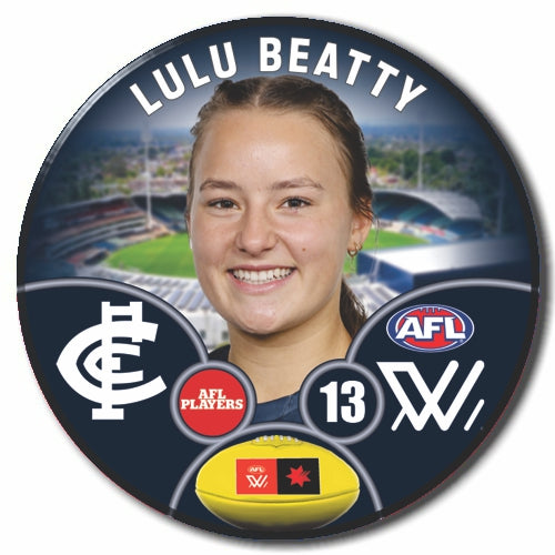 AFLW S9 Carlton Football Club - BEATTY, Lulu