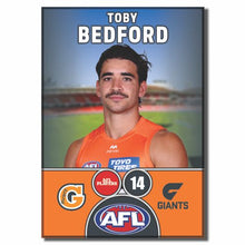 2025 AFL GWS Giants Football Club - BEDFORD, Toby