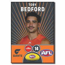 AFL 2026 GWS GIANTS Football Club - BEDFORD, Toby
