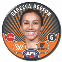 AFLW S11 GWS GIANTS - BEESON, Rebecca