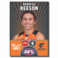 AFLW S10 GWS GIANTS - BEESON, Rebecca