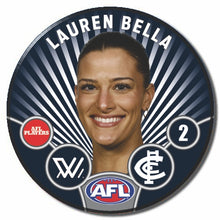 AFLW S11 CARLTON -  BELLA, Lauren