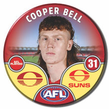 2025 AFL Gold Coast Suns Football Club - BELL, Cooper