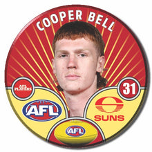 AFL 2026 GOLD COAST SUNS Football Club - BELL, Cooper