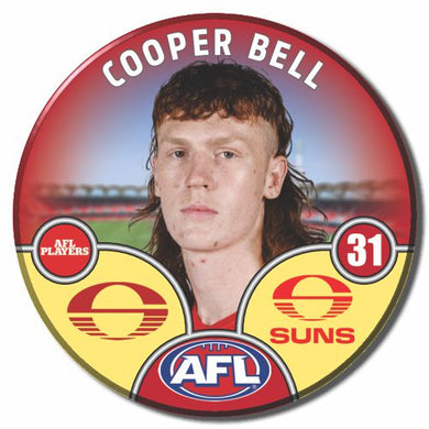 2025 AFL Gold Coast Suns Football Club - BELL, Cooper