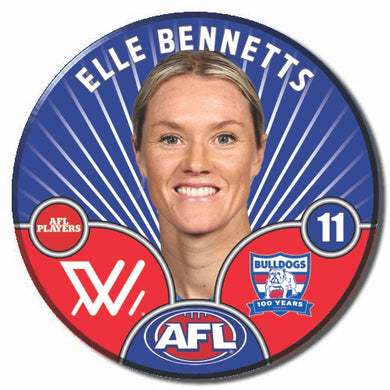 AFLW S10 WESTERN BULLDOGS - BENNETS, Elle