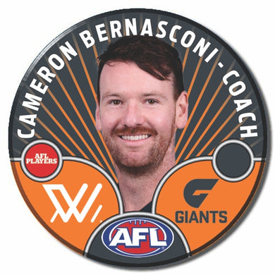AFLW S10 GWS GIANTS - BERNASCONI, Cameron - Coach