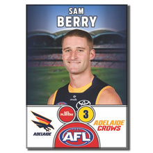 2025 AFL Adelaide Football Club - BERRY, Sam