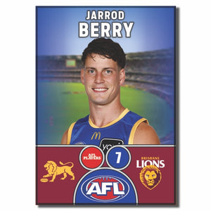 2025 AFL Brisbane Lions Football Club - BERRY, Jarrod