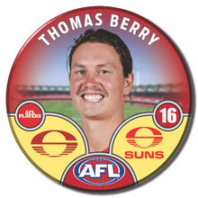 2025 AFL Gold Coast Suns Football Club - BERRY, Thomas