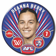 AFLW S11 WESTERN BULLDOGS - BERRY, Deanna