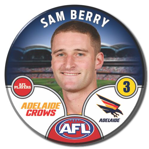 2025 AFL Adelaide Football Club - BERRY, Sam