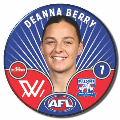 AFLW S10 WESTERN BULLDOGS - BERRY, Deanna