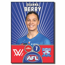 AFLW S10 WESTERN BULLDOGS - BERRY, Deanna