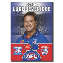 2025 AFL Western Bulldogs Football Club - BEVERIDGE, Luke - COACH