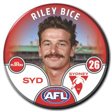 2025 AFL Sydney Swans Football Club - BICE, Riley