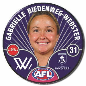 AFLW S10 FREMANTLE - BIEDENWEG-WEBSTER, Gabrielle